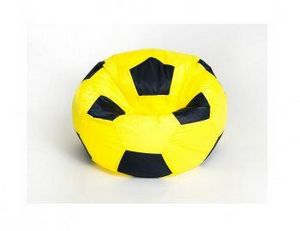 Кресло-мешок Мяч малый желто-черное в Сургуте - surgut.ok-mebel.com | фото 1