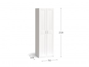2.06.01.030.4 МАКС шкаф 2 двери 75х61х233 серый RU в Сургуте - surgut.ok-mebel.com | фото 4