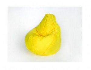 Кресло-мешок Груша большое желтое в Сургуте - surgut.ok-mebel.com | фото 1