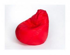 Кресло мешок Груша малое красное в Сургуте - surgut.ok-mebel.com | фото 1