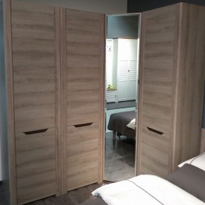 АФИНА А12 Шкаф для одежды и белья Ясень Таормина в Сургуте - surgut.ok-mebel.com | фото 2
