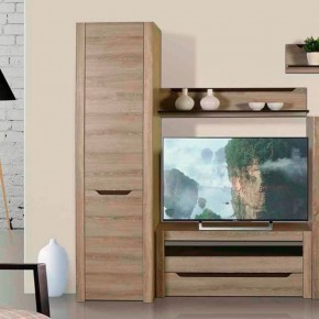 АФИНА А12 Шкаф для одежды и белья Ясень Таормина в Сургуте - surgut.ok-mebel.com | фото 3