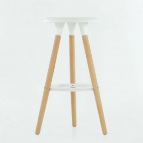 Барный стул Barneo N-19 Modern интерьерный белый в Сургуте - surgut.ok-mebel.com | фото 4