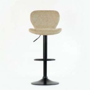 Барный стул Barneo N-86 Time / Black / VPU Beige Vintage PK970-1 в Сургуте - surgut.ok-mebel.com | фото 2