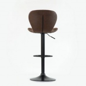 Барный стул Barneo N-86 Time / Black / VPU Brown Vintage коричневый винтаж PK970-18 в Сургуте - surgut.ok-mebel.com | фото 2