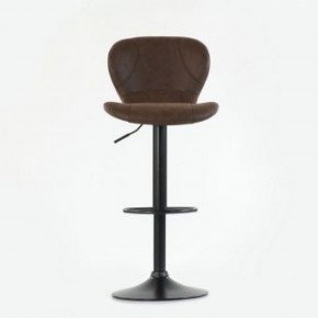 Барный стул Barneo N-86 Time / Black / VPU Brown Vintage коричневый винтаж PK970-18 в Сургуте - surgut.ok-mebel.com | фото 3