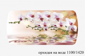 БОСТОН - 3 Стол раздвижной Орхидея на воде 1100/1420 опоры Триумф в Сургуте - surgut.ok-mebel.com | фото 3