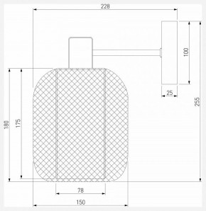 Бра Eurosvet Voile 30192/1 золото в Сургуте - surgut.ok-mebel.com | фото 4