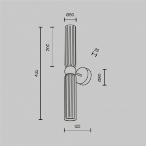 Бра Maytoni Antic MOD302WL-02CG1 в Сургуте - surgut.ok-mebel.com | фото 3