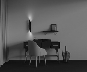 Бра Maytoni Calipso C082WL-24W2.7K-B в Сургуте - surgut.ok-mebel.com | фото 4