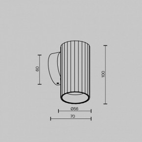 Бра Maytoni Calipso C106WL-01-GU10-BS в Сургуте - surgut.ok-mebel.com | фото 6