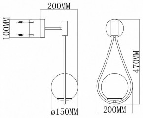 Бра Moderli Barocco V11574-1W в Сургуте - surgut.ok-mebel.com | фото 8
