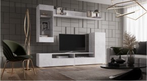 ДАЛЛАС Гостиная (модульная) цемент светлый в Сургуте - surgut.ok-mebel.com | фото