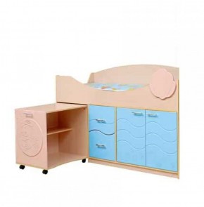 Набор мебели для детской Юниор -12.2 (700*1860) МДФ матовый в Сургуте - surgut.ok-mebel.com | фото 4