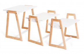 Детский растущий стол 3в1 (стол+парта+мольберт) Я САМ "Лофт" (Белый) в Сургуте - surgut.ok-mebel.com | фото 6