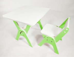 Детский растущий стол-парта и стул Я САМ "Умка" (Зеленый) в Сургуте - surgut.ok-mebel.com | фото