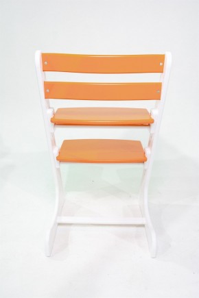 Детский растущий стул Конёк Горбунёк Комфорт ( Бело-оранжевый) в Сургуте - surgut.ok-mebel.com | фото 5