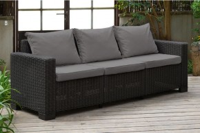 Диван Калифорния 3-х местный (California 3 Sofa), графит в Сургуте - surgut.ok-mebel.com | фото
