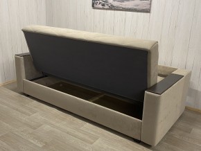 Диван Престиж-15 (НПБ+МДФ) велюр Sensey moonlight в Сургуте - surgut.ok-mebel.com | фото 5