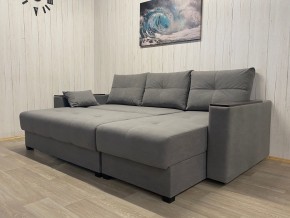 Диван угловой Комфорт-3 (НПБ+МДФ) велюр Galaxy Lite 26 в Сургуте - surgut.ok-mebel.com | фото 3