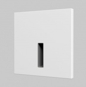 DK1030-WH Светильник встраиваемый в стену, IP 20, LED 3000K, 3 Вт, белый, алюминий в Сургуте - surgut.ok-mebel.com | фото