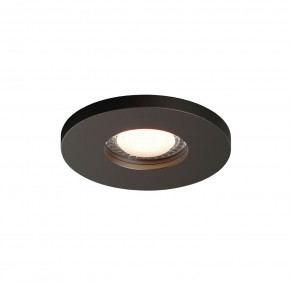 DK2036-BK Встраиваемый светильник влагозащ., IP 44, до 15 Вт, GU10, LED, черный, алюминий в Сургуте - surgut.ok-mebel.com | фото 3