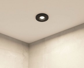 DK2036-BK Встраиваемый светильник влагозащ., IP 44, до 15 Вт, GU10, LED, черный, алюминий в Сургуте - surgut.ok-mebel.com | фото 7
