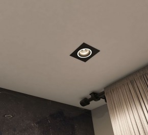 DK2061-BK Встраиваемый светильник IP 20, до 15 Вт, GU10, LED, черный, алюминий в Сургуте - surgut.ok-mebel.com | фото 4