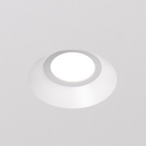 DK2081-WH Встраиваемый точечный светильник для натяжных ПВХ потолков INVIZ, IP 20, до 9 Вт, GU10, LED, белый, ABS-пластик в Сургуте - surgut.ok-mebel.com | фото