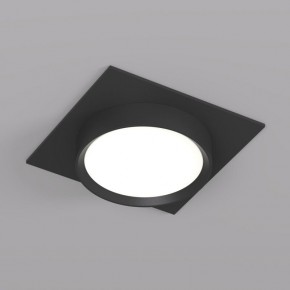 DK2091-BK Встраиваемый светильник FLAT, IP 20, до 15 Вт, GX53, LED, черный, алюминий в Сургуте - surgut.ok-mebel.com | фото