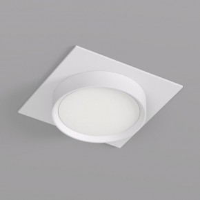 DK2091-WH Встраиваемый светильник FLAT, IP 20, до 15 Вт, GX53, LED, белый, алюминий в Сургуте - surgut.ok-mebel.com | фото 2