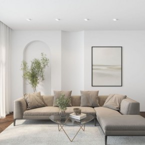 DK2091-WH Встраиваемый светильник FLAT, IP 20, до 15 Вт, GX53, LED, белый, алюминий в Сургуте - surgut.ok-mebel.com | фото 5