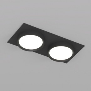 DK2092-BK Встраиваемый светильник FLAT, IP 20, до 15 Вт, GX53, LED, черный, алюминий в Сургуте - surgut.ok-mebel.com | фото 4