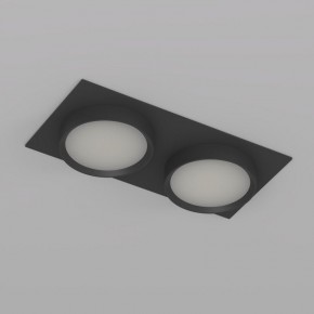 DK2092-BK Встраиваемый светильник FLAT, IP 20, до 15 Вт, GX53, LED, черный, алюминий в Сургуте - surgut.ok-mebel.com | фото 5