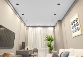 DK2120-BK Встраиваемый светильник, IP 20, 50 Вт, GU10, черный, алюминий в Сургуте - surgut.ok-mebel.com | фото 6