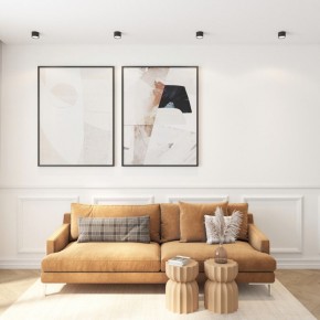 DK2601-BK Светильник накладной LUND, IP 20, до 15 Вт, GX53, LED, черный, алюминий в Сургуте - surgut.ok-mebel.com | фото 4
