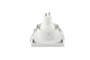 DK3014-WH Встраиваемый светильник влагозащ., IP 44, 50 Вт, GU10, белый, алюминий в Сургуте - surgut.ok-mebel.com | фото 5