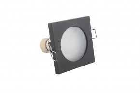 DK3015-BK Встраиваемый светильник влагозащ., IP 44, 50 Вт, GU10, черный, алюминий в Сургуте - surgut.ok-mebel.com | фото 4