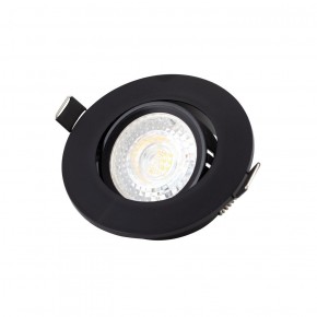 DK3020-BK Встраиваемый светильник, IP 20, 10 Вт, GU5.3, LED, черный, пластик в Сургуте - surgut.ok-mebel.com | фото