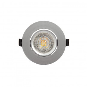 DK3020-CM Встраиваемый светильник, IP 20, 10 Вт, GU5.3, LED, серый, пластик в Сургуте - surgut.ok-mebel.com | фото