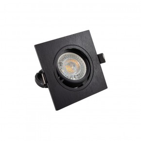 DK3021-BK Встраиваемый светильник, IP 20, 10 Вт, GU5.3, LED, черный, пластик в Сургуте - surgut.ok-mebel.com | фото 2