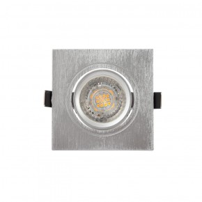 DK3021-CM Встраиваемый светильник, IP 20, 10 Вт, GU5.3, LED, серый, пластик в Сургуте - surgut.ok-mebel.com | фото 1