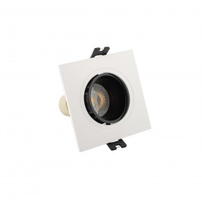 DK3021-WB Встраиваемый светильник, IP 20, 10 Вт, GU5.3, LED, белый/черный, пластик в Сургуте - surgut.ok-mebel.com | фото 2