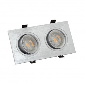 DK3022-CM Встраиваемый светильник, IP 20, 10 Вт, GU5.3, LED, серый, пластик в Сургуте - surgut.ok-mebel.com | фото 2
