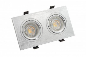 DK3022-CM Встраиваемый светильник, IP 20, 10 Вт, GU5.3, LED, серый, пластик в Сургуте - surgut.ok-mebel.com | фото 3