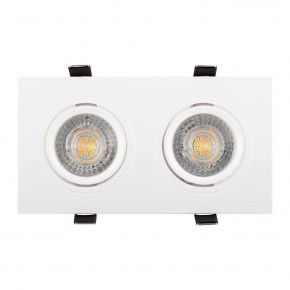 DK3022-WH Встраиваемый светильник, IP 20, 10 Вт, GU5.3, LED, белый, пластик в Сургуте - surgut.ok-mebel.com | фото 2