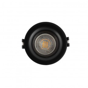 DK3024-BK Встраиваемый светильник, IP 20, 10 Вт, GU5.3, LED, черный, пластик в Сургуте - surgut.ok-mebel.com | фото 2