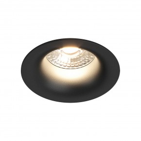 DK3024-BK Встраиваемый светильник, IP 20, 10 Вт, GU5.3, LED, черный, пластик в Сургуте - surgut.ok-mebel.com | фото