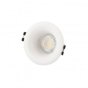 DK3024-WH Встраиваемый светильник, IP 20, 10 Вт, GU5.3, LED, белый, пластик в Сургуте - surgut.ok-mebel.com | фото