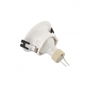 DK3024-WH Встраиваемый светильник, IP 20, 10 Вт, GU5.3, LED, белый, пластик в Сургуте - surgut.ok-mebel.com | фото 3
